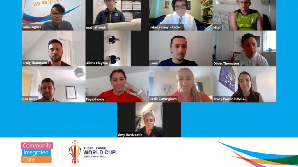 Video call meeting for Women's Challenge Cup