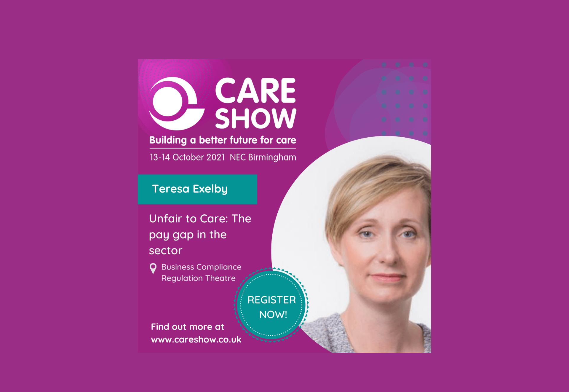 Presenting at The Care Show 2021 - Community Integrated Care