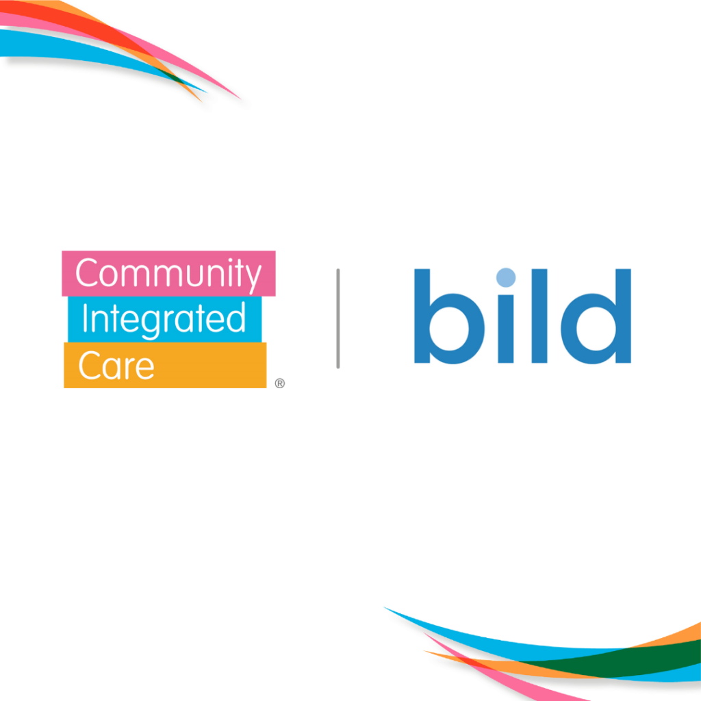 Community Integrated Care logo and BILD logo 
