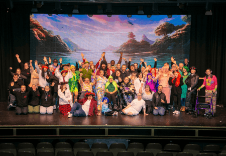 People we support take to the stage in annual Aberdeenshire Pantomime